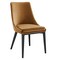 Modway Furniture Viscount Performance Velvet Dining Chair, Cognac